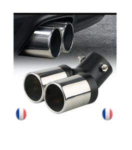 Kit 2 Sorties D'échappement Chromées Pour BMW X5 - Embouts Inox, Style Sport, Neuf Sous Blister