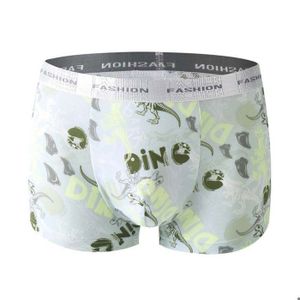 Boxer Homme En Soie Glacée - Confort Respirant Et élégance Unie