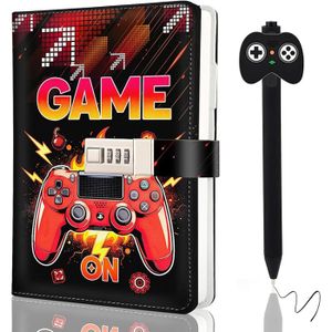 Journal intime avec cadenas - Avec code - Cadeau de rentrée des classes - Pour garçons et adolescents - Pour garçons JOURNAL INTIME - Beaux-Arts et Loisirs créatifs