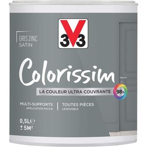 PEINTURE - VERNIS Peinture multi-supports COLORISSIM® SAT Gris zinc 
