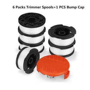 30ft 0.065/" Tondeuses à gazon Bobine /& Ligne Fil Coupe Pour BLACK+DECKER AF-100