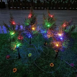 SAPIN - ARBRE DE NOËL Lampes Solaires De Jardin Pour Sapin De Noël, Déco