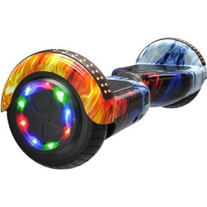 HOVERBOARD Hoverboard Flamme 6.5 Pouces Bluetooth LED Cadeau 