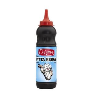 KETCHUP MOUTARDE COLONA - Sauce Pita Spéciale Kébab 470G - Lot De 4