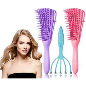 Brosse démêlante cheveux bouclés clearance