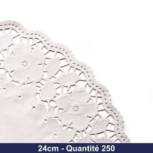 30 Napperons En Papier Dentelle Ronds - 30,5 Cm - Blanc - Pour Gâteaux, Tartes, Absorption D'huile - Décoration De Table - 2