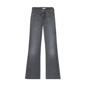 JEANS Jeans femme Wrangler Flare - washed black - 26x32
