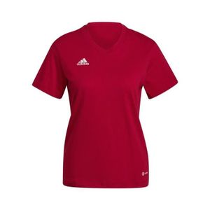 T-SHIRT T-shirt ADIDAS Entrada 22 Tee W Rouge - Femme/Adul