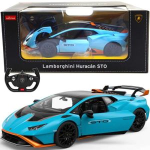 Jamara Jamara Voiture telecommandee Lamborghini Aventador SVJ 1:24 Orange  pas cher 