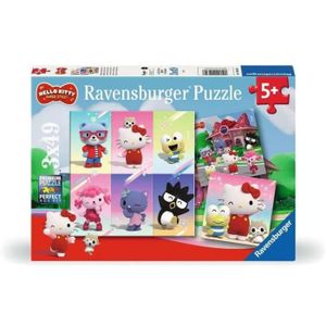 PUZZLE Ravensburger - Puzzle Hello Kitty 3x49 pcs