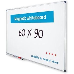 TABLEAU - PAPERBOARD Vivol Tableau blanc Magnétique 60x90 cm panneau bl