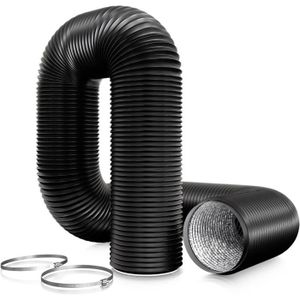 TUYAU - TUBE - FLEXIBLE  Aygrochy Tuyau ventilation en PVC de 150 mm pour h