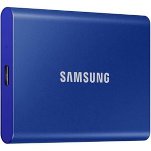 DISQUE DUR SSD EXTERNE Ssd Externe T7 1 To, Bleu, Mu-Pc1T0H-Ww, Vitesse D