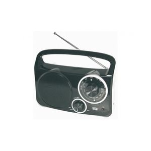 Radio Portable Trevi RA 710 AM/FM - Compacte, Légère, Avec Prise Casque, Alimentation Par Piles AAA