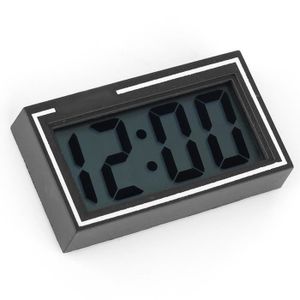 Petite Horloge de Tableau de Bord de Voiture NuméRique à Piles Grand  Affichage de L'Heure LCD Clair pour Automobile, et Camion - Cdiscount Maison