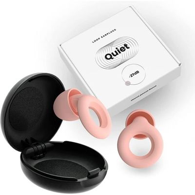 Bouchons D’oreilles Silicone Réutilisables – 25-30 DB, 8 Embouts Tailles XS/S/M/L, étui Inclus