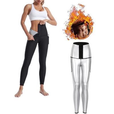 Legging De Sudation NHEIMA Taille Haute, Nano-Argent 9500 – Brûle Graisse, Anti-cellulite, Fitness