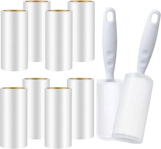 Bastis Ikea Lot De 4 Rouleaux Anti-Peluches Et Recharges
