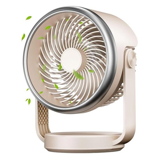 Ventilateur portable à pince, ventilateur de table USB, ventilateur personnel avec lumière LED