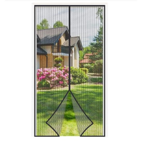 Magnétique Moustiquaire Porte,Rideau Porte Anti Insectes 185