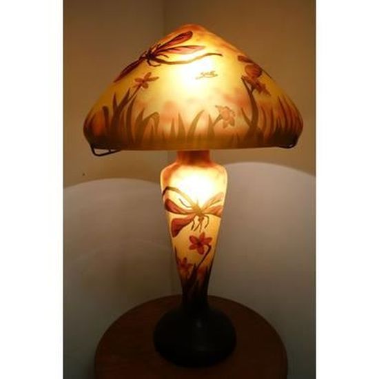 Vier Aanpassing Vertrouwen LAMPE DE SALON EMILE GALLE - Cdiscount Maison