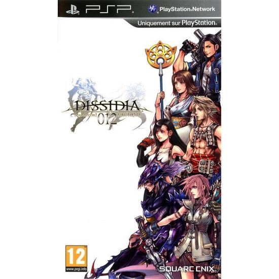 DISSIDIA 012 DUODECIM Final Fantasy Sur PSP – Jeu PAL En Français, Très Bon état, 12+