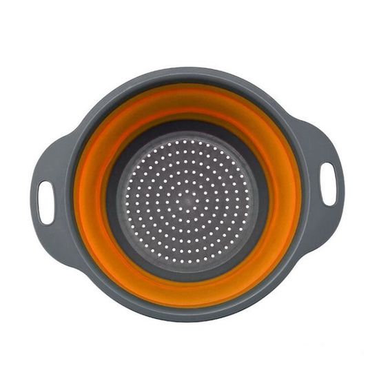 Vert - 22X29cm - Égouttoir Passoire Pliable En Silicone Pour Laver