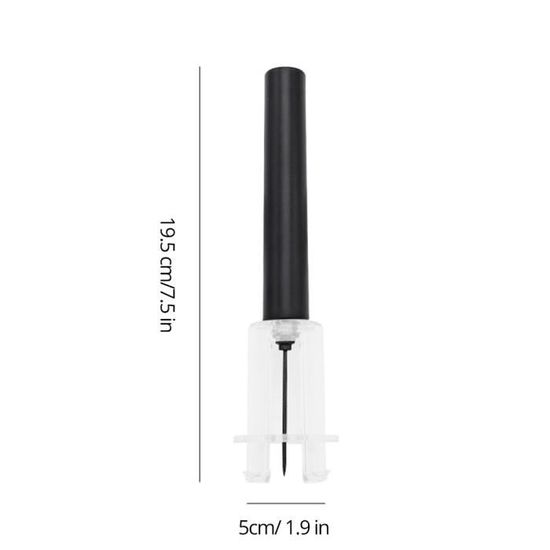 Tire Bouchon Pour Bouteille TIRE BOUCHON,Type A--Pompe à Air Ouvre Bouteille De Vin Pression'air Vide Bouchon De Vin Rouge Ouvre Boite