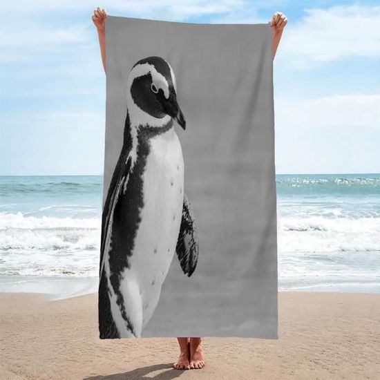 Serviette De Plage Xxl En Microfibre - Séchage Rapide - Résistant Au