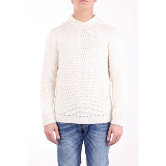 Homme Vêtements Pulls et maille Pulls ras-du-cou Pullover Synthétique Daniele Alessandrini pour homme en coloris Blanc 