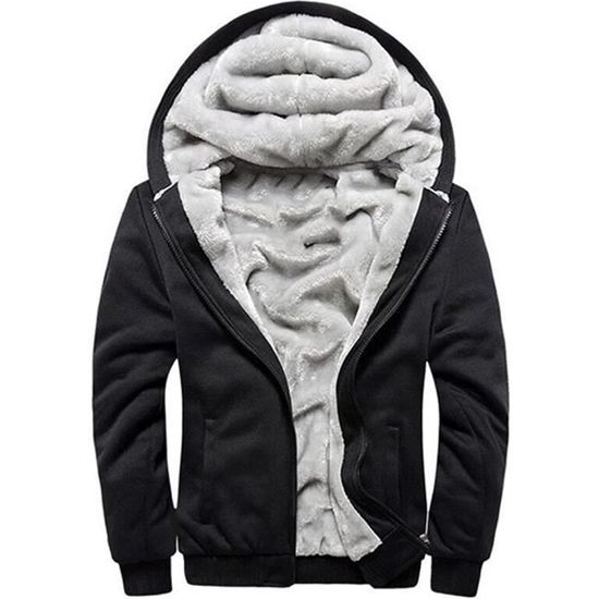 Veste à Capuche Minecraft Creeper Doublée Polaire Garçon - Imperméable Pluie