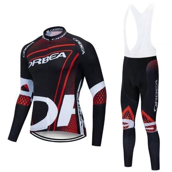 Maillot de cyclisme - GRAY[F14982] - Manches courtes - Rouge - Blanc - Adulte - Respirant