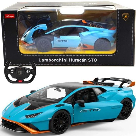 Voiture télécommandée Lamborghini Bleu jouet enfant plus de 6 ans