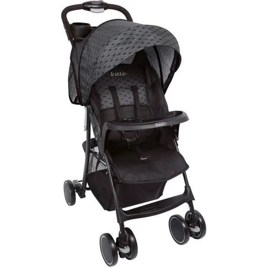 TROTTINE Compacte N o 2 Poussette Nami gris Cdiscount