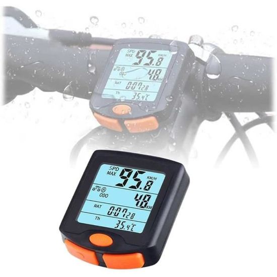 Compteur De Vélo Sans Fil – Compteur Kilométrique Pour VTT Ou Vélo De Route