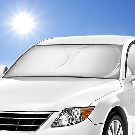 Lot De 6 Pare-soleil Pour Voiture - Protection UV, Réduit La Chaleur Intérieure, Argenté