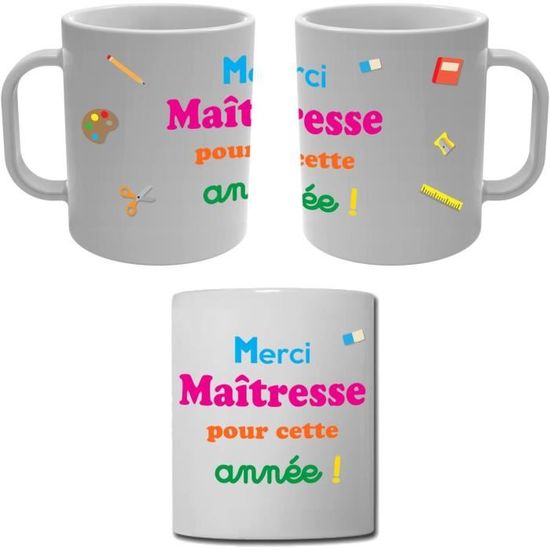 Mug Personnalisable YONACREA Avec 2 Photos - Céramique 30cl - Lavable Micro-ondes