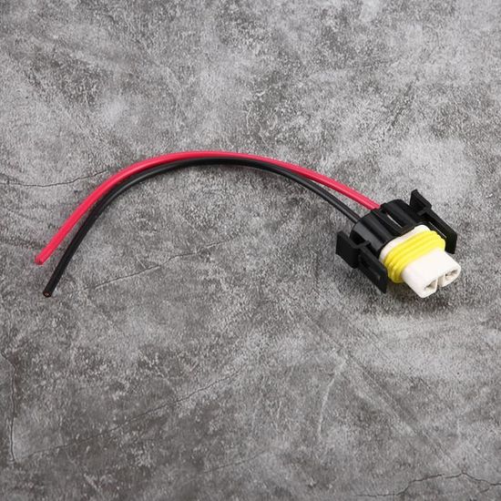 Connecteur Faisceau 9005 HB3 TOMALL - Prise Femelle Pour Phare Anti-Brouillard
