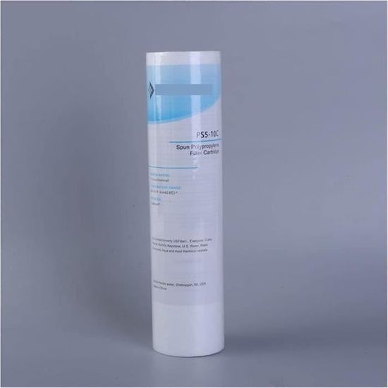 Filtre à Sédiments 20 Pouces, 10 Microns – Élimine Sable, Rouille, Boue – Pour Eau Potable Et Systèmes RO