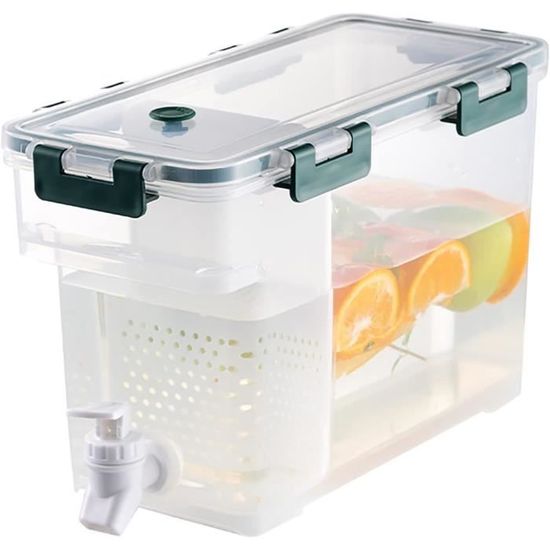 Distributeur de Boissons Froides avec Robinet et Base surélevée