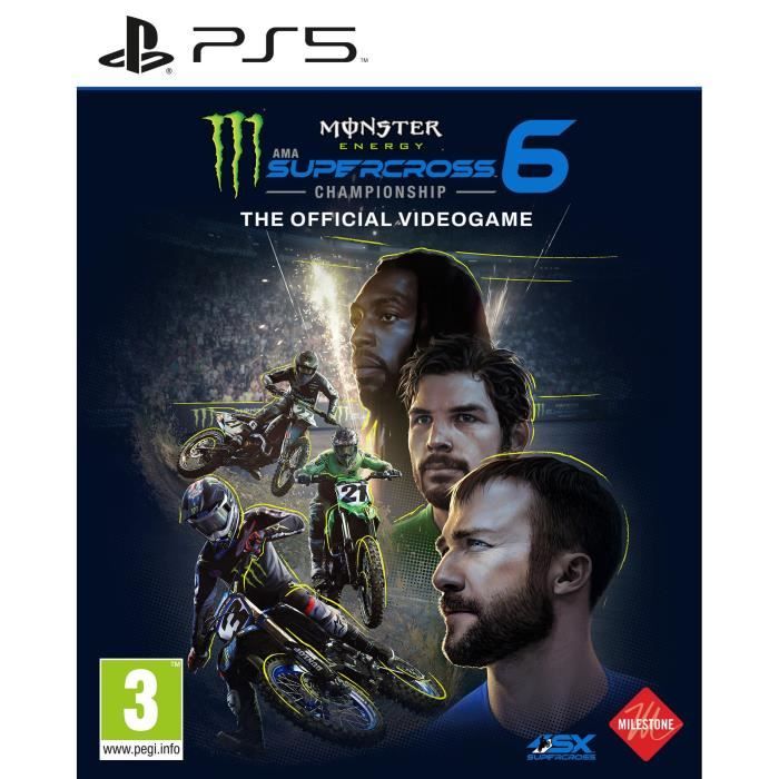 Monster Energy Supercross 6 : The Official Videogame Ps4 - vue 2