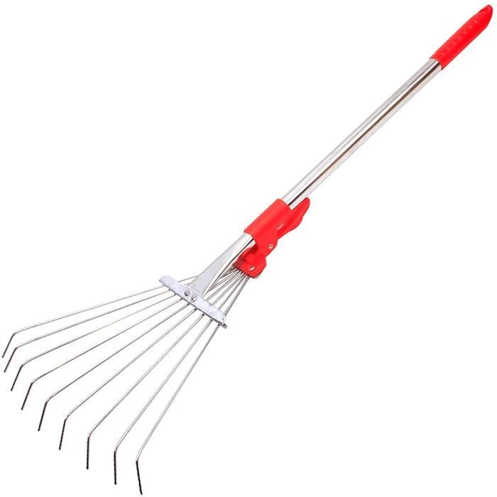 KESYOO Râteau à Feuilles De Jardin 21 Dents En Plastique