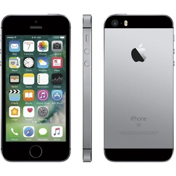 iPhone SE 16 Go Noir - Très
