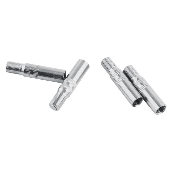 4x bouchons de valve roue des véhicules à moteur en métal rallonges tige camion de voiture de prolongateur van caravane