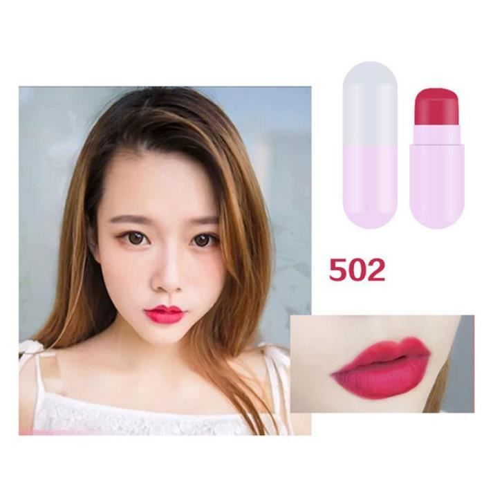 rouge à lèvres Capsule rouge à lèvres imperméable longue durée femmes cadeau maquillage cosmétique de beauté QXH90903084B_Ion