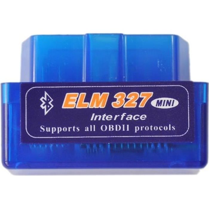 ELM 327 Mini Bluetooth OBD 2 Interface de Diagnostique pour PC Androïd