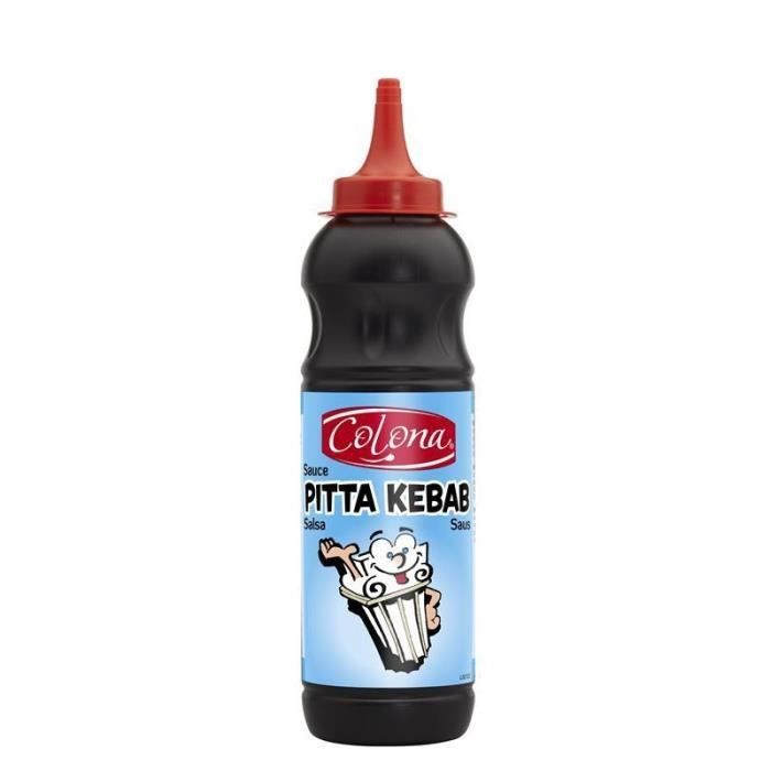 COLONA - Sauce Pita Spéciale Kébab 470G - Lot De 4