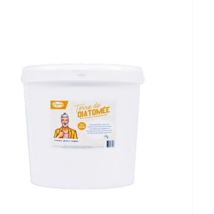 Terre de Diatomée Non calcinée et Alimentaire 5Kg