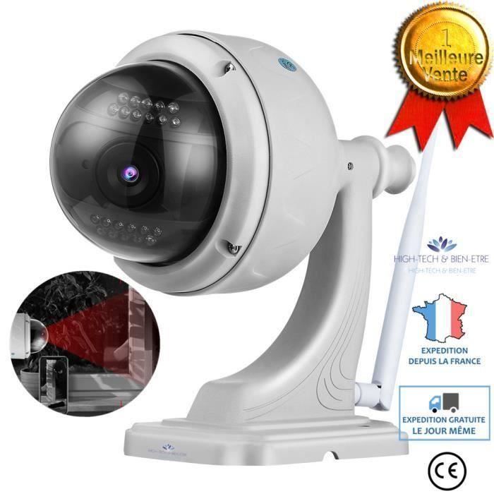 Caméra dôme motorisé extérieur IP HD 720P