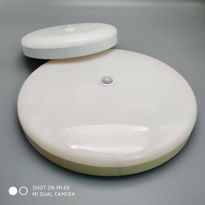Lustre Moderne Plafonnier LED 18W 30cm AC85-265V détection de radar